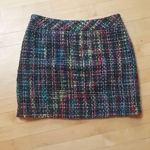 Loft Tweed Skirt size 8